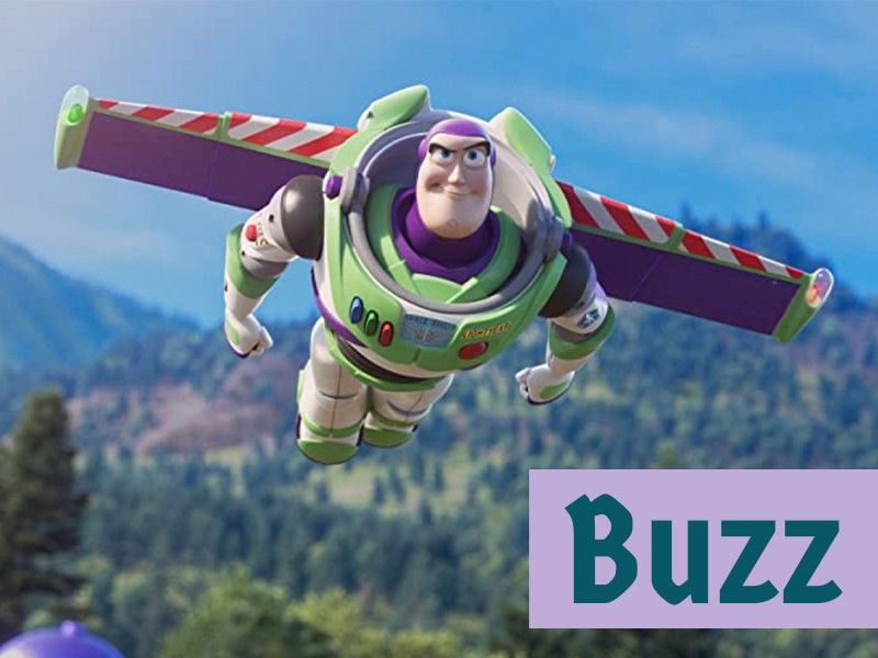 Unique movie character names: Buzz
