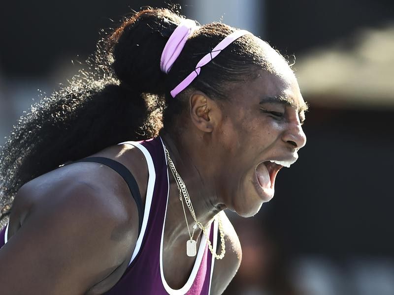 United States Serena Williams celebrates