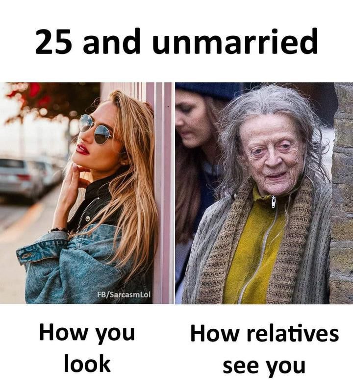 Unmarried meme