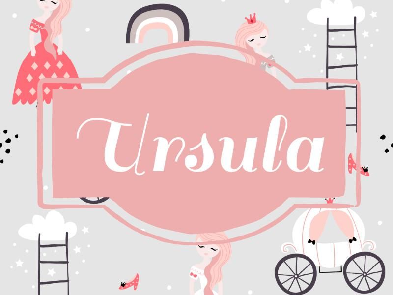 Ursula name card