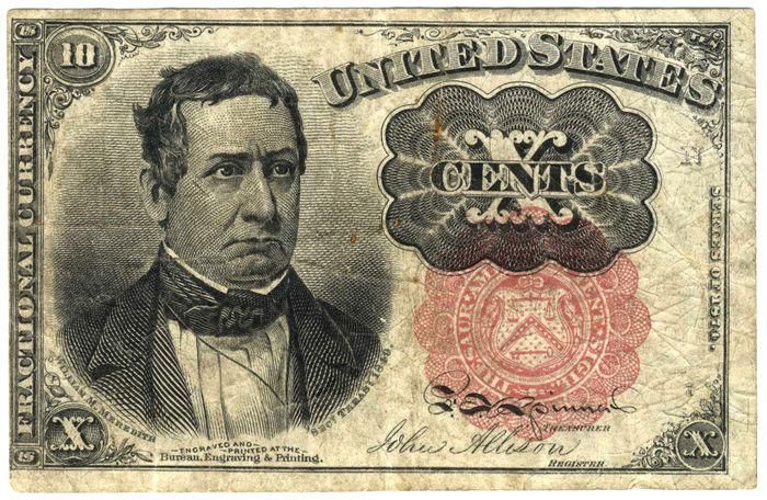 US 10 Cent Note