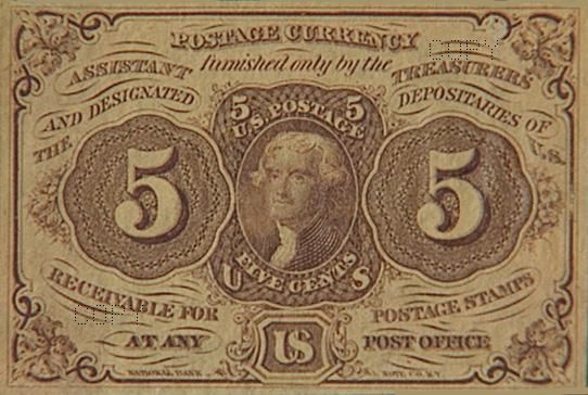 US 5 Cent Note