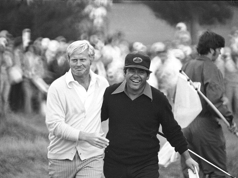 U.S. Open champions Jack Nicklaus and Lee Trevino