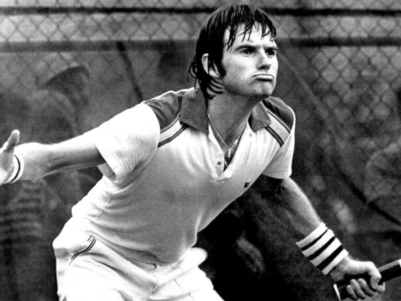 U.S. tennis player Jimmy Connors