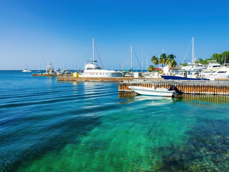 US Virgin Islands Harbor Clear Water Saint Croix Island