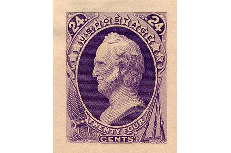 USA 1873 23 Cents Lost Continental