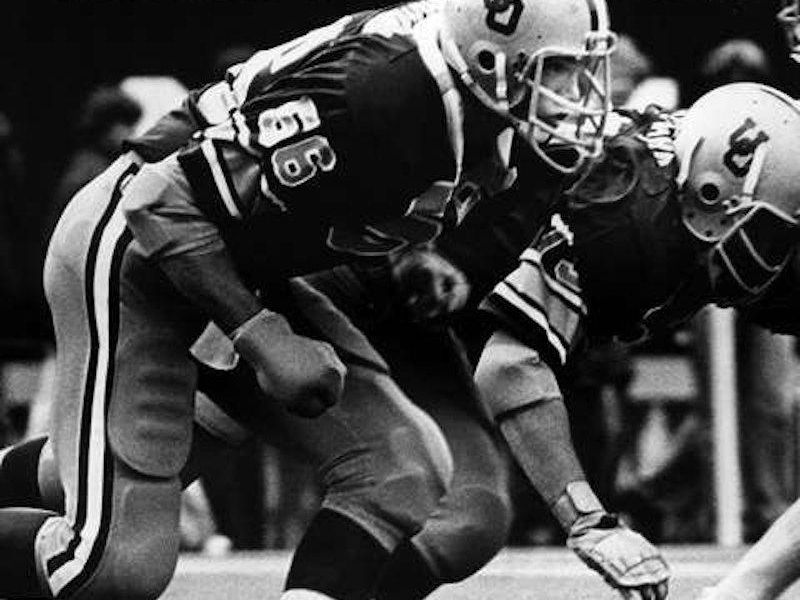 USFL offensive tackle Gary Zimmerman