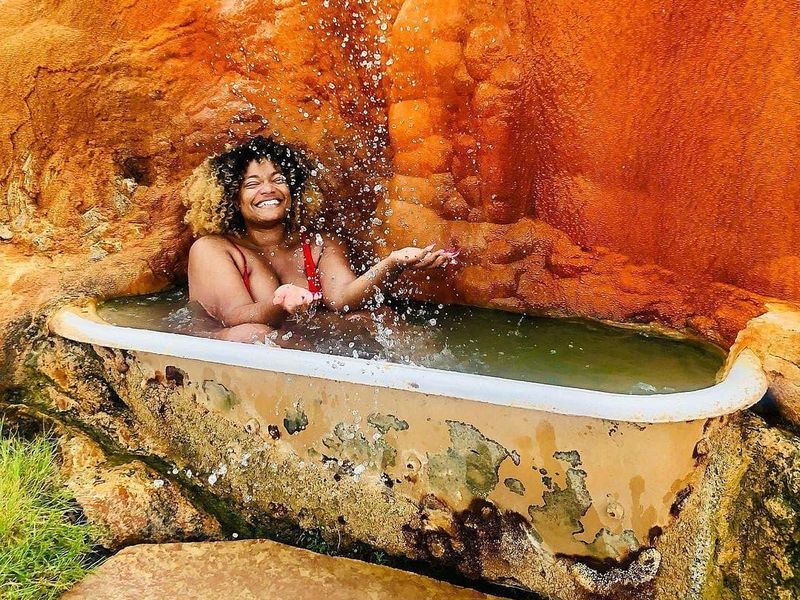 Utah hot springs resort