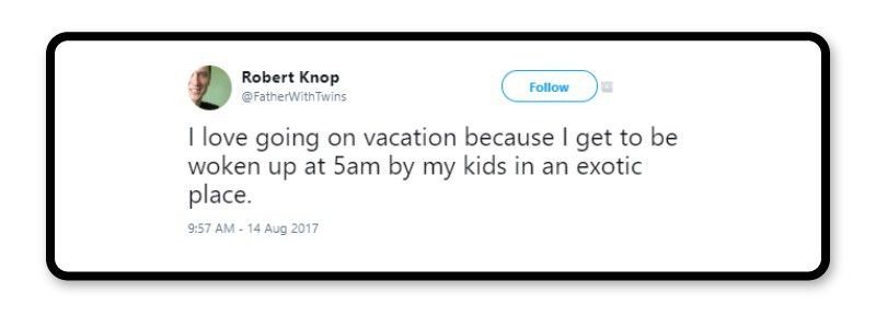 Vacationing with kids