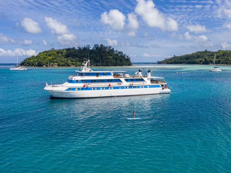 Variety Cruises Pegasos in the Seychelles