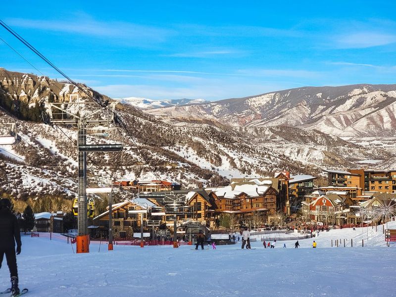 View of Aspen Snowmass Ski Resort