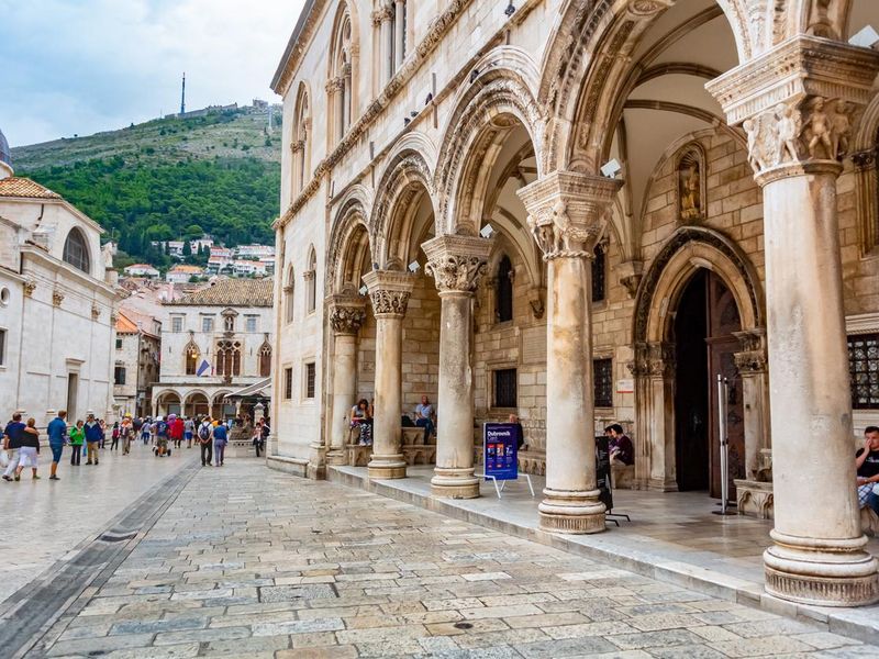 View of the old Town of Dubrovnik in Croatia