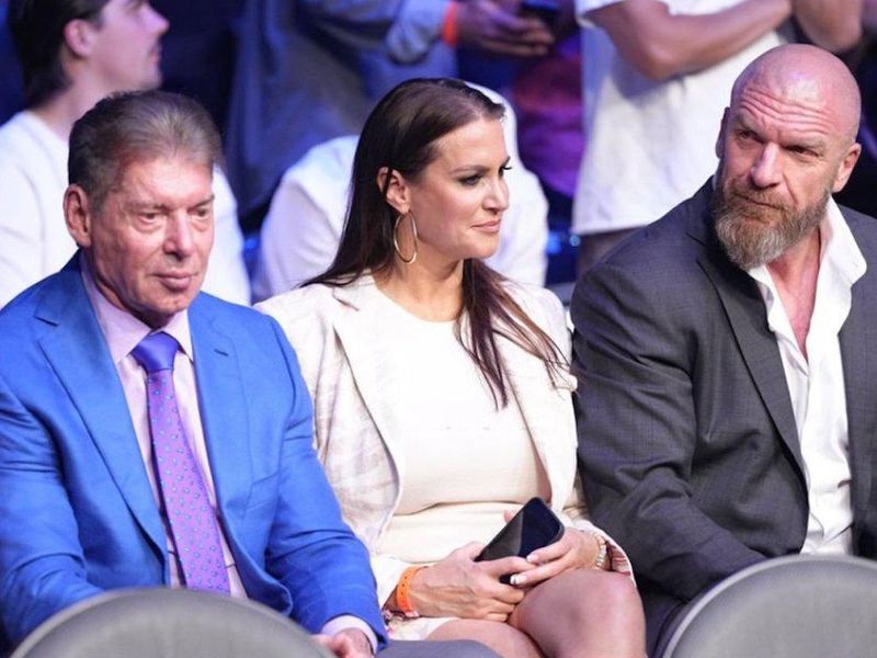 Vince McMahon, Stephanie McMahon and Triple H