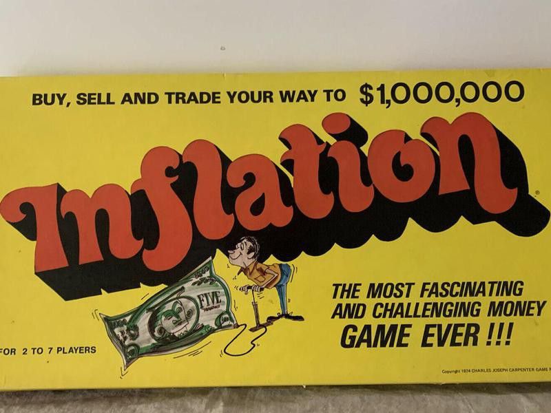 Vintage Inflation Board Game cover