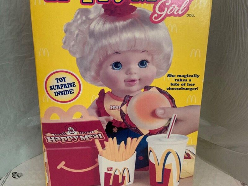 Vintage McDonalds Happy Meal Girl Doll