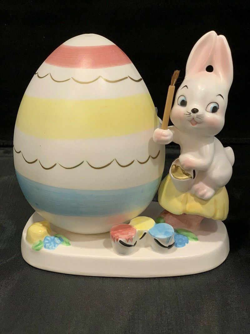 Vintage Napco Ceramic Easter Bunny