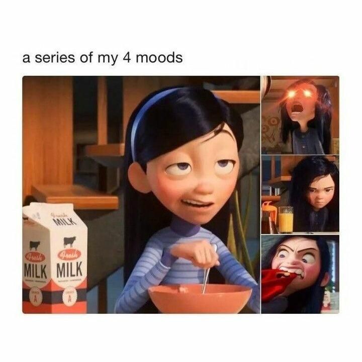 Violet from the Incredibles mood