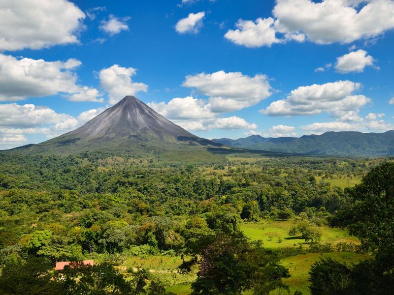 Volcano Arenal in Costa Rica