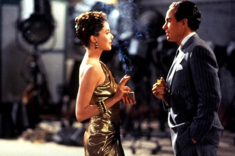Warren Beatty and Annette Bening in Bugsy