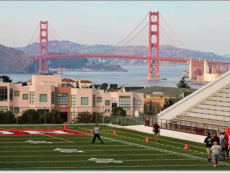Washington High School Stadium in San Francisco
