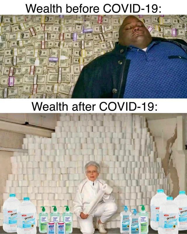 Wealth in the time of COVID