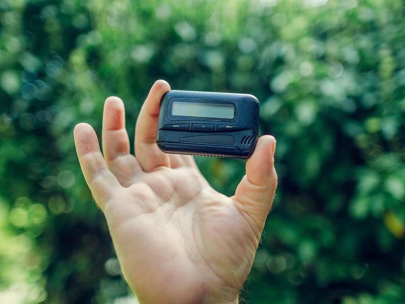 Wearing a Pager