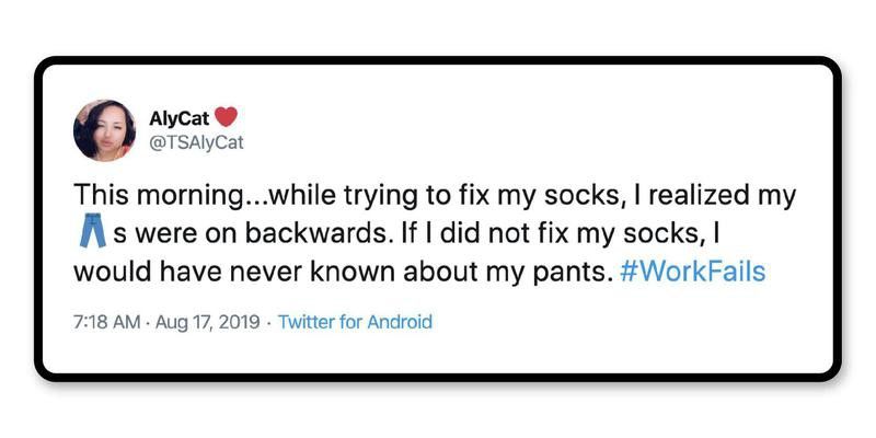 Wearing pants
