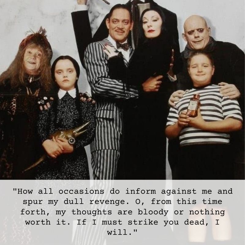 Wednesday Addams and the Addams Family