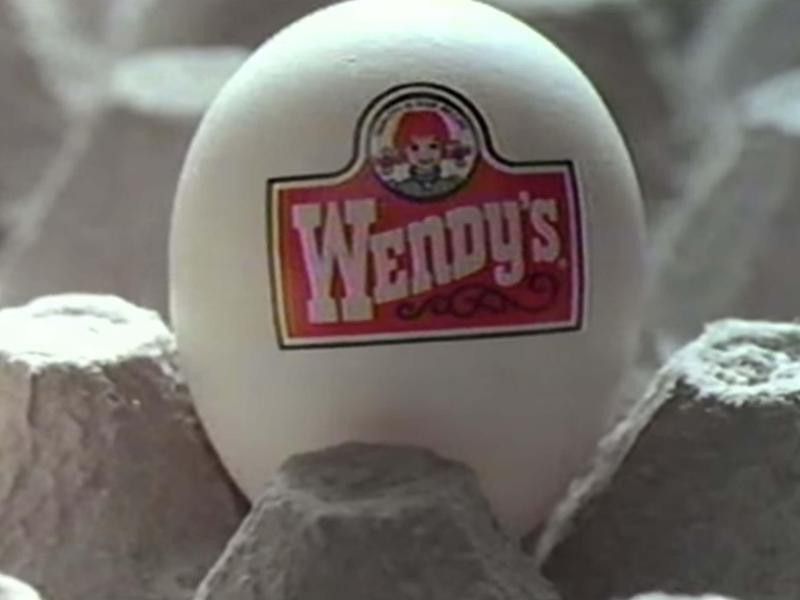 Wendy's 1980's Breakfast Menu