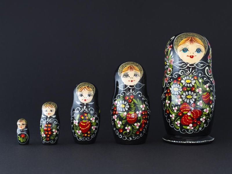 What Russian dolls are called