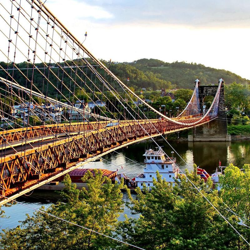 Wheeling West Virginia bridge