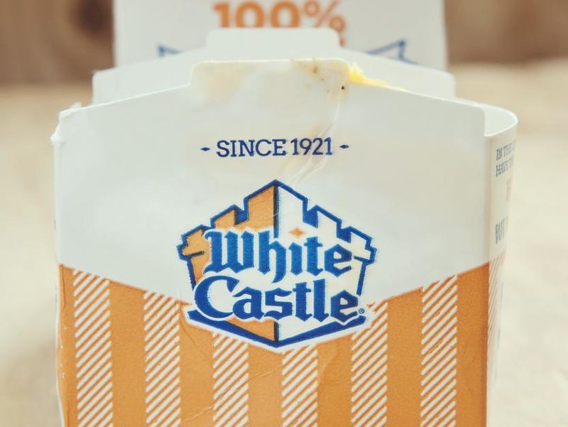 White Castle Empty Boxes
