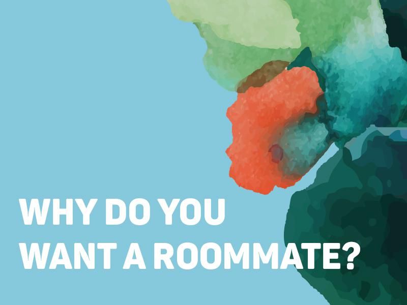 Why Do You Want a Roommate?