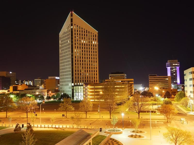 Wichita at night