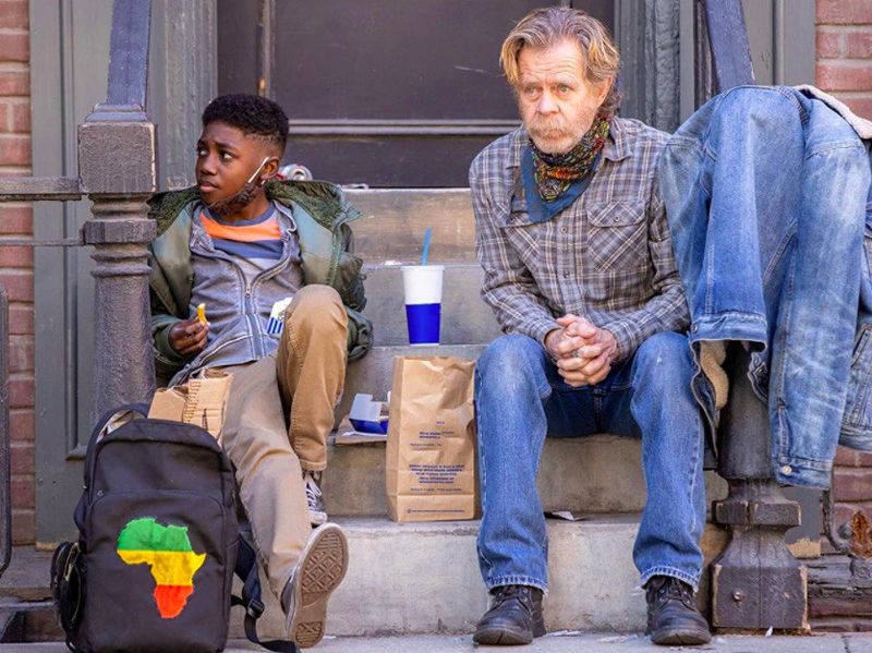 Wiliam H. Macy and Christian Isaiah in Shameless