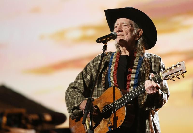 Willie Nelson at the 2014 Grammy Awards