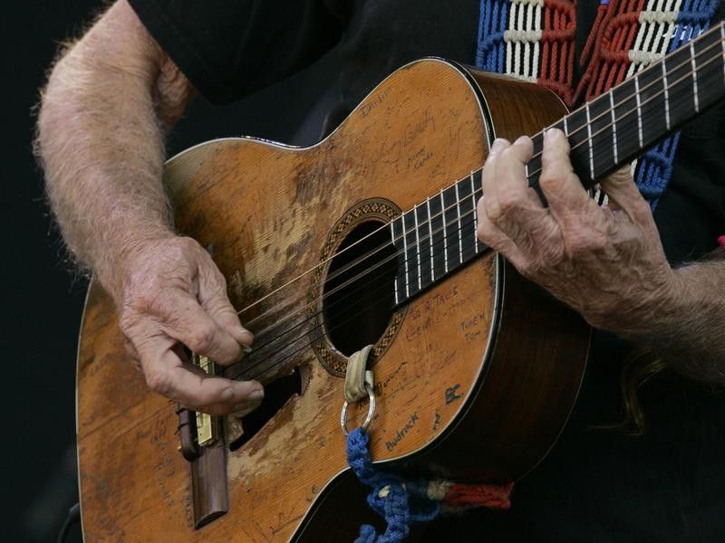 Willie Nelson's guitar