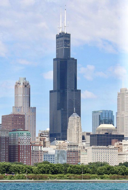 Willis Tower (formerly the Sears Tower) in Chicago