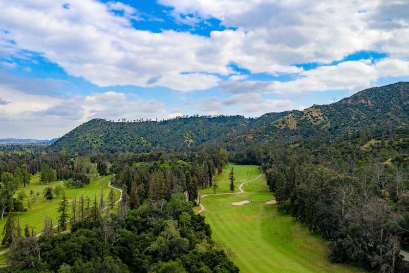 Wilson Golf Course at Griffith Park in Los Angeles