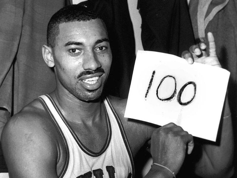 Wilt Chamberlain 100-point game