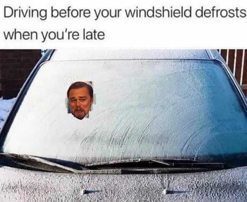 Windshield defroster, anyone?