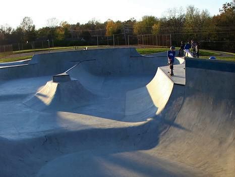 Woodland Skate Park in Lexington, Kentucky