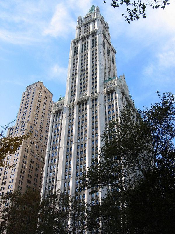 Woolworth Building in New York City