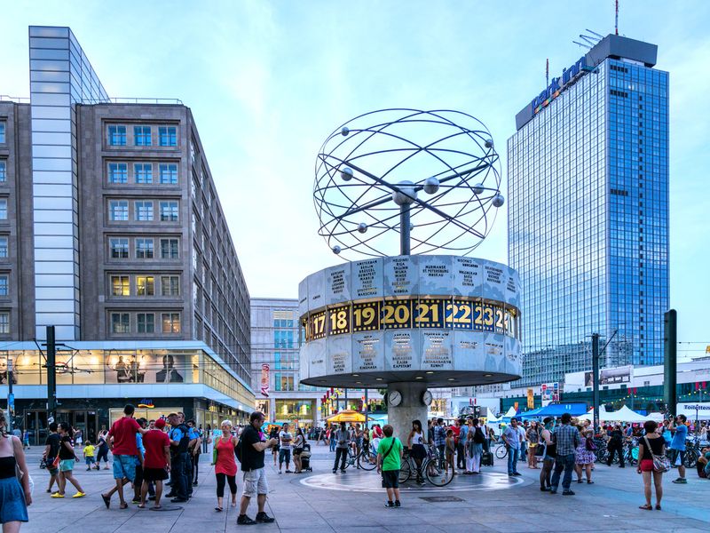 World Clock - Alexanderplatz, Berlin