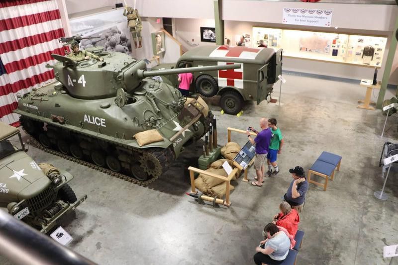 Wright Museum of WWII Pershing tank
