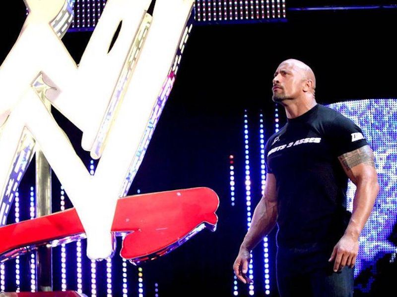 WWE star The Rock