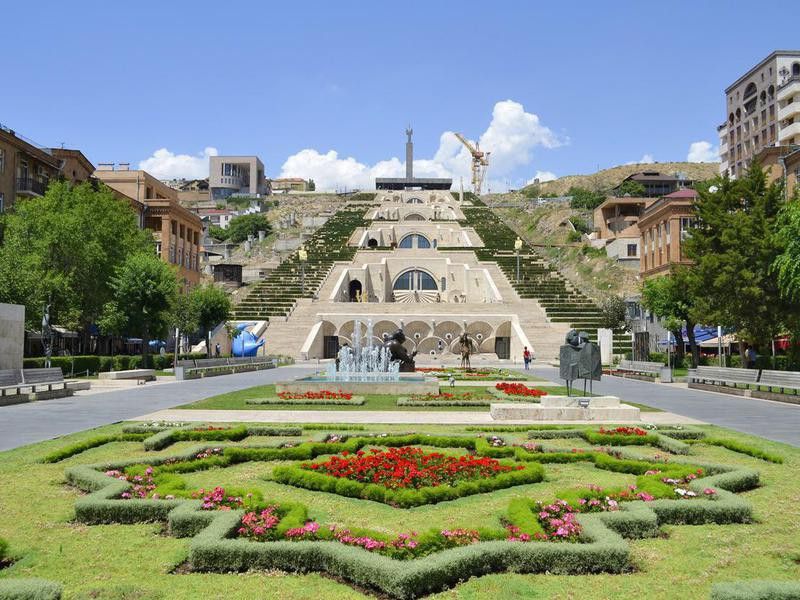 Yerevan public garden