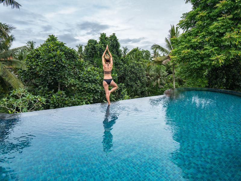 Yoga in Bali, Indonesia
