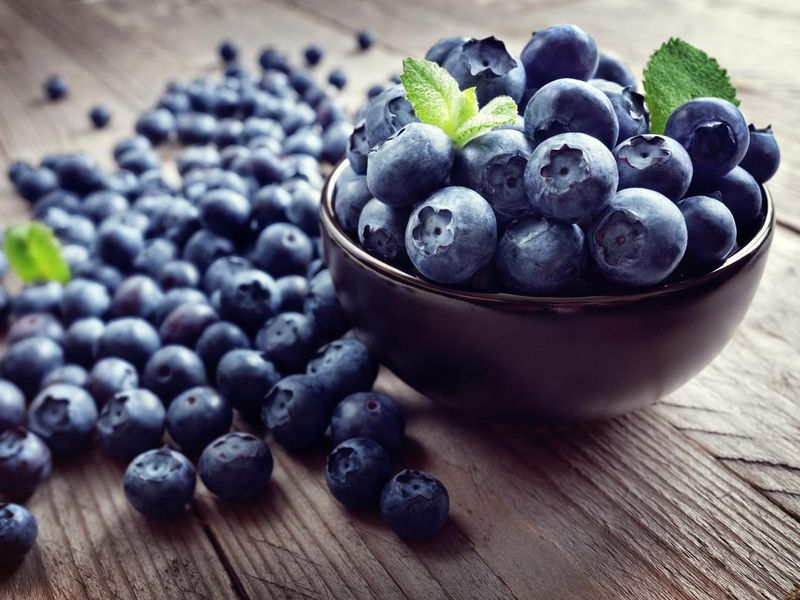 You can eat lots of blueberries