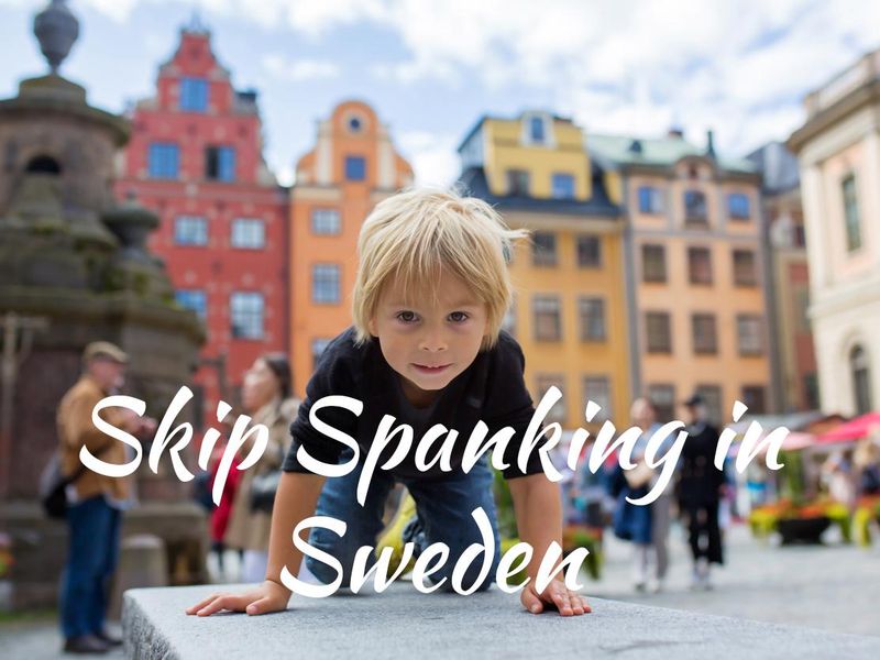Young preschool child in Sweden